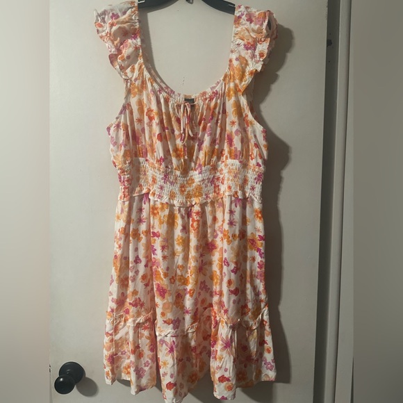 BOGO FREE Wild Fable Ruffle Trim Floral Dress - Picture 3 of 14